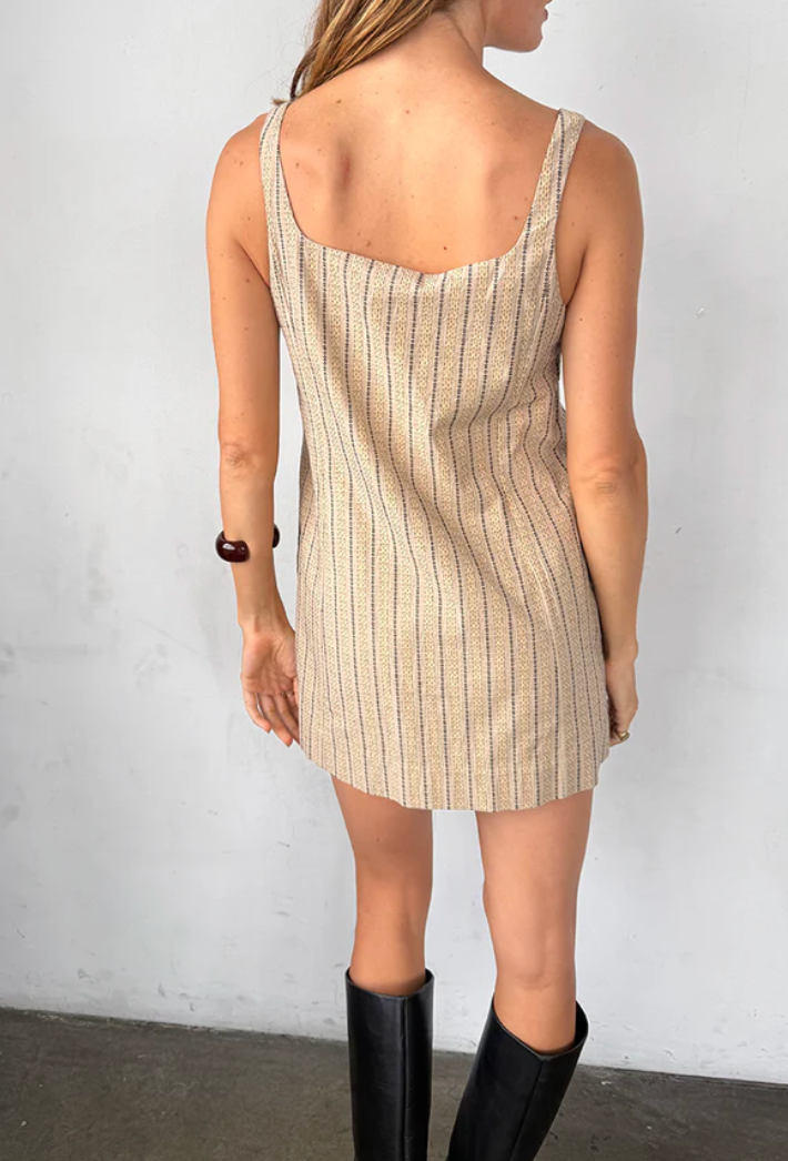 Prima Dress in Dune-Clothing-Ciao Lucia-Dune-XXS-Mercantile Portland