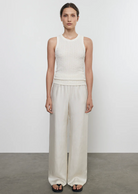 Puckered Sheath Tank-Clothing-Enza Costa-Undyed-XS-Mercantile Portland