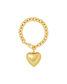 Puffy Heart Bracelet-Jewelry-Roxanne Assoulin-Gold-OS-Mercantile Portland