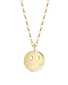 Pure Gold Happy Face Charm-Jewelry-Sydney Evan-OS-Mercantile Portland