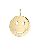 Pure Gold Happy Face Charm-Jewelry-Sydney Evan-OS-Mercantile Portland