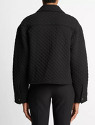 Quilted Cotton-Blend Collared Jacket-Jackets-Vince-Coastal Blue-XXS-Mercantile Portland