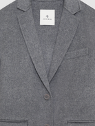 Quinn Blazer in Heather Grey-Jackets-Anine Bing-Heather Grey-XS-Mercantile Portland