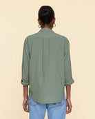 Quinn Shirt-Shirts-Xirena-Mossy-XS-Mercantile Portland