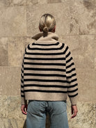 Raelynn Cashmere Sweater-Staging-Nili Lotan-Parchment/Black-XS-Mercantile Portland