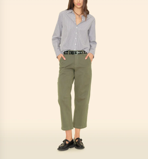 Rancho Pant-Clothing-Xirena-Army Green-24-Mercantile Portland