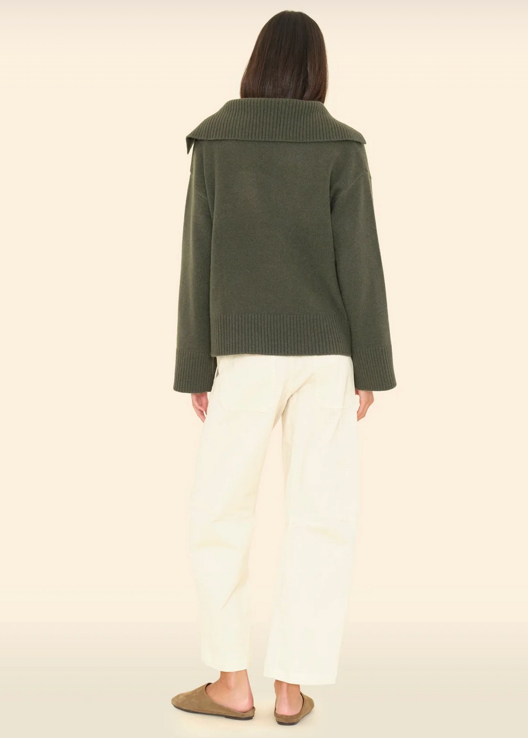 Rancho Pant-Pants-Xirena-Army Green-25-Mercantile Portland