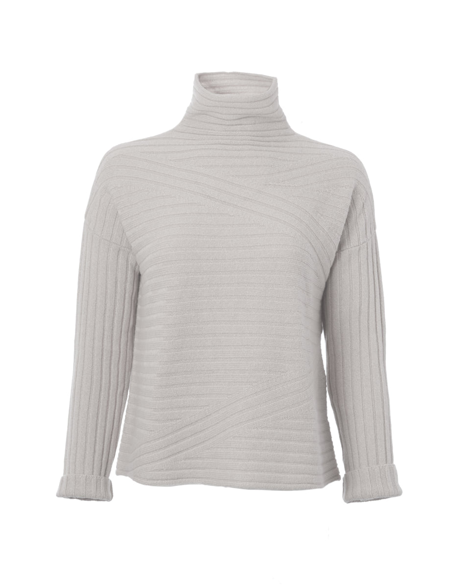 Rapallo-Sweaters-Amina Rubinacci-Grey-38-Mercantile Portland