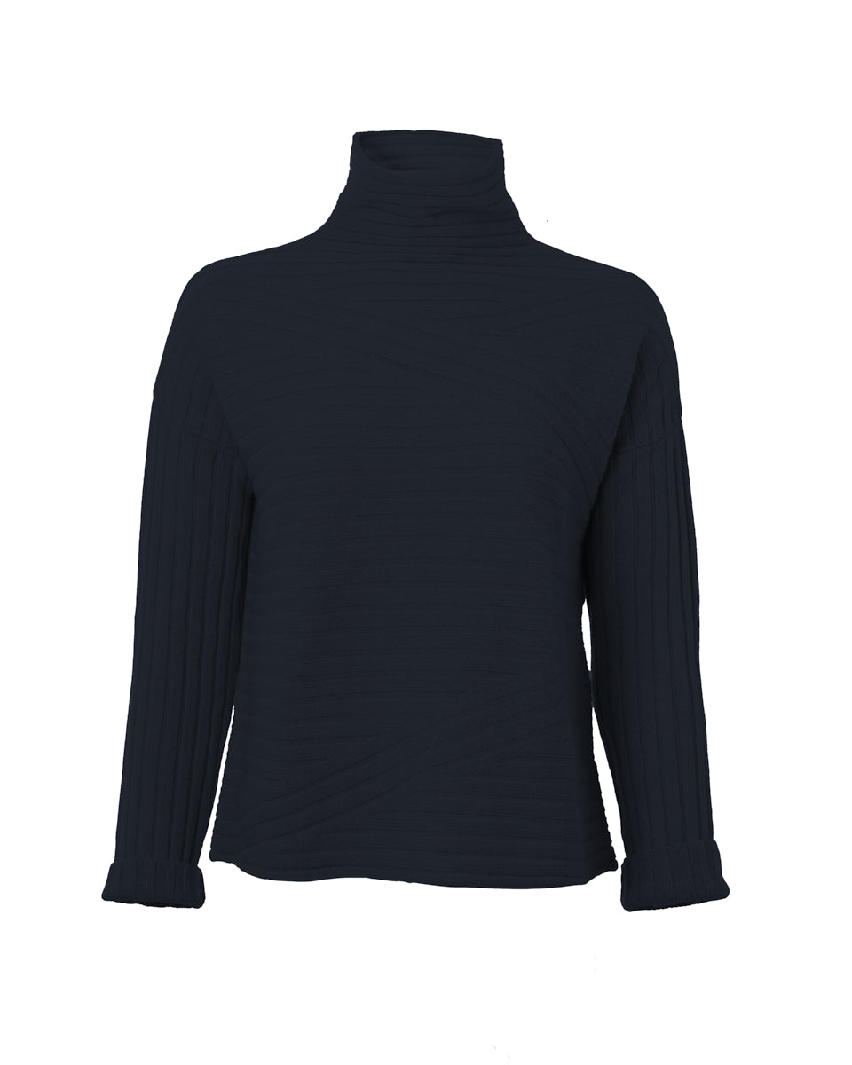 Rapallo-Sweaters-Amina Rubinacci-Navy-38-Mercantile Portland