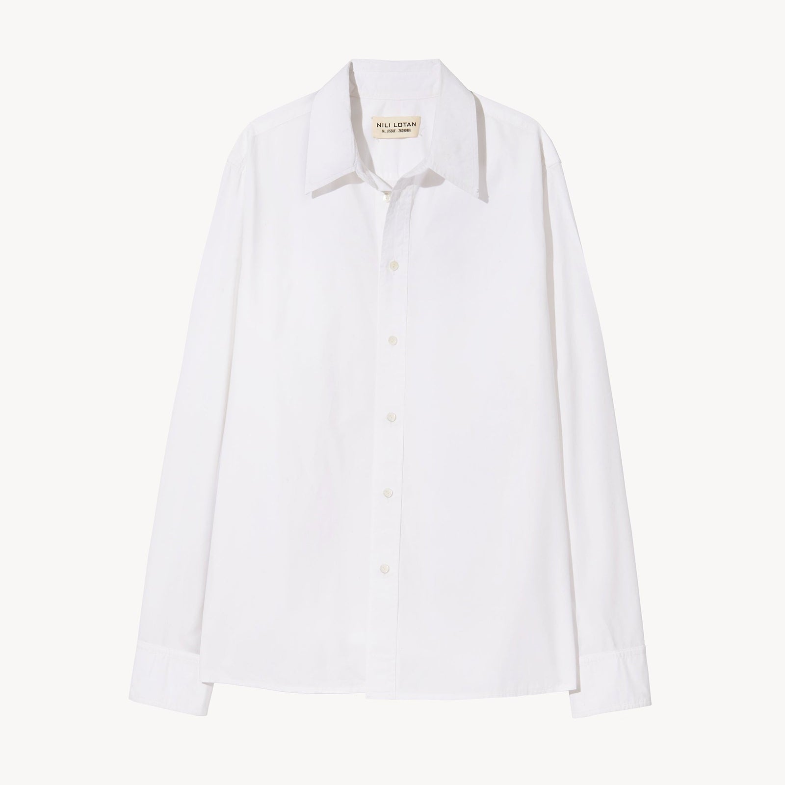 Raphael Classic Shirt-Shirts-Nili Lotan-White-XS-Mercantile Portland