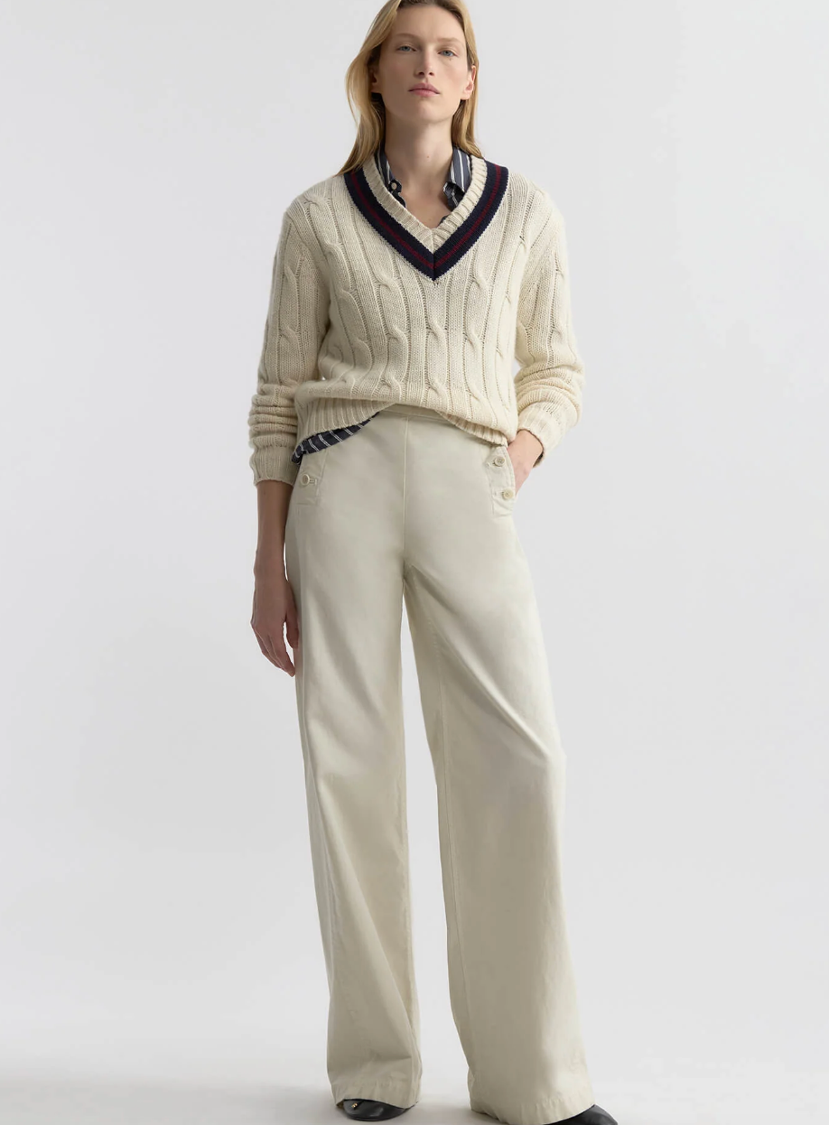 Reed Cotton Pant-staging-NILI LOTAN-Stone-00-Mercantile Portland