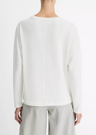 Relaxed Long Sleeve Crewneck-Clothing-Vince-Black-XXS-Mercantile Portland