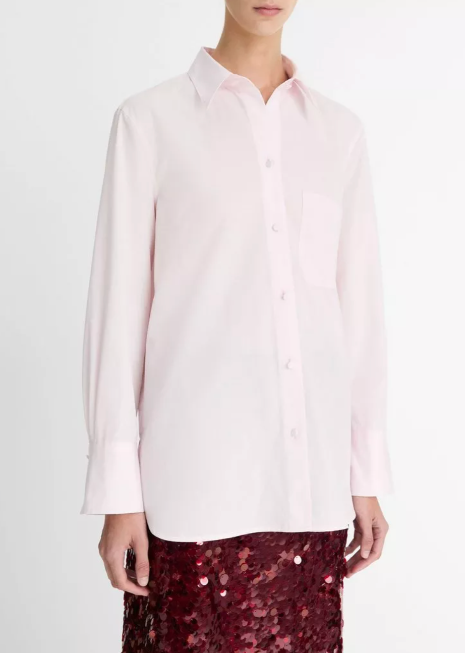 Relaxed Straight Shirt-Clothing-Vince-Ballet-XXS-Mercantile Portland
