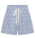 Remus Eyelet Short-Skirts and Shorts-Ilio Nema-Blue-XS-Mercantile Portland