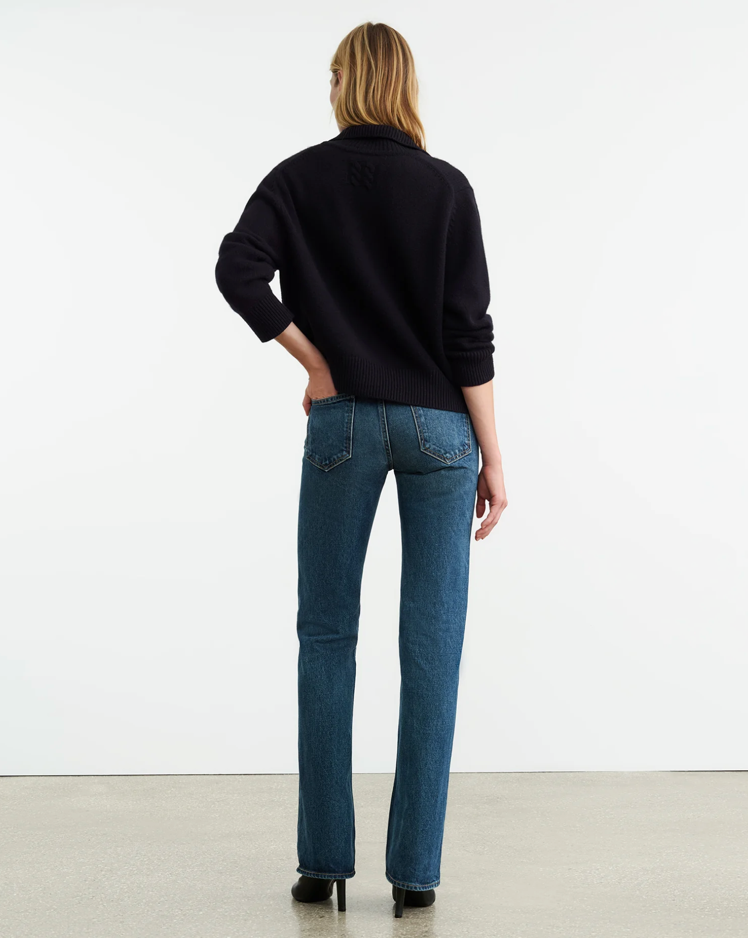 Renata Cashmere Sweater-Clothing-Nili Lotan-Dark Navy-XS-Mercantile Portland