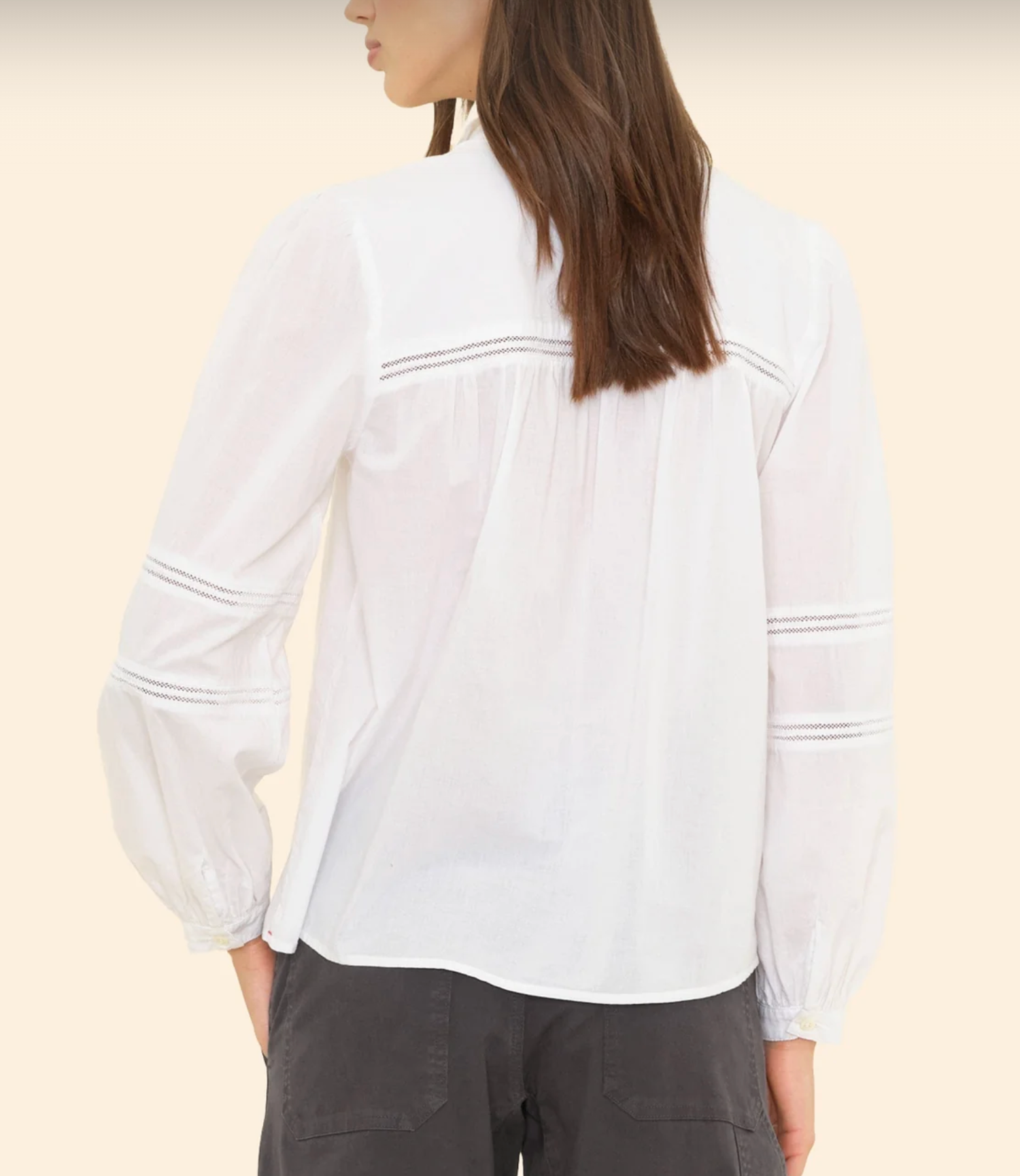 Renata Cotton Shirt-Clothing-Xirena-White-XS-Mercantile Portland