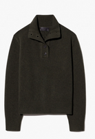 Renata Wool Sweater-Sweaters-Nili Lotan-Dark Pine Melange-XS-Mercantile Portland