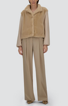 Resort Jacket in Faux Fur with Beaver-Effect-Outerwear-Herno-Chantily-36-Mercantile Portland