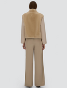 Resort Jacket in Faux Fur with Beaver-Effect-Outerwear-Herno-Chantily-36-Mercantile Portland