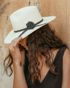 Rhode in White/Black-Hats-Freya-S/M-Mercantile Portland