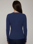 Rib Crew in Twilight Blue-Sweaters-Autumn Cashmere-Twilight Blue-XS-Mercantile Portland