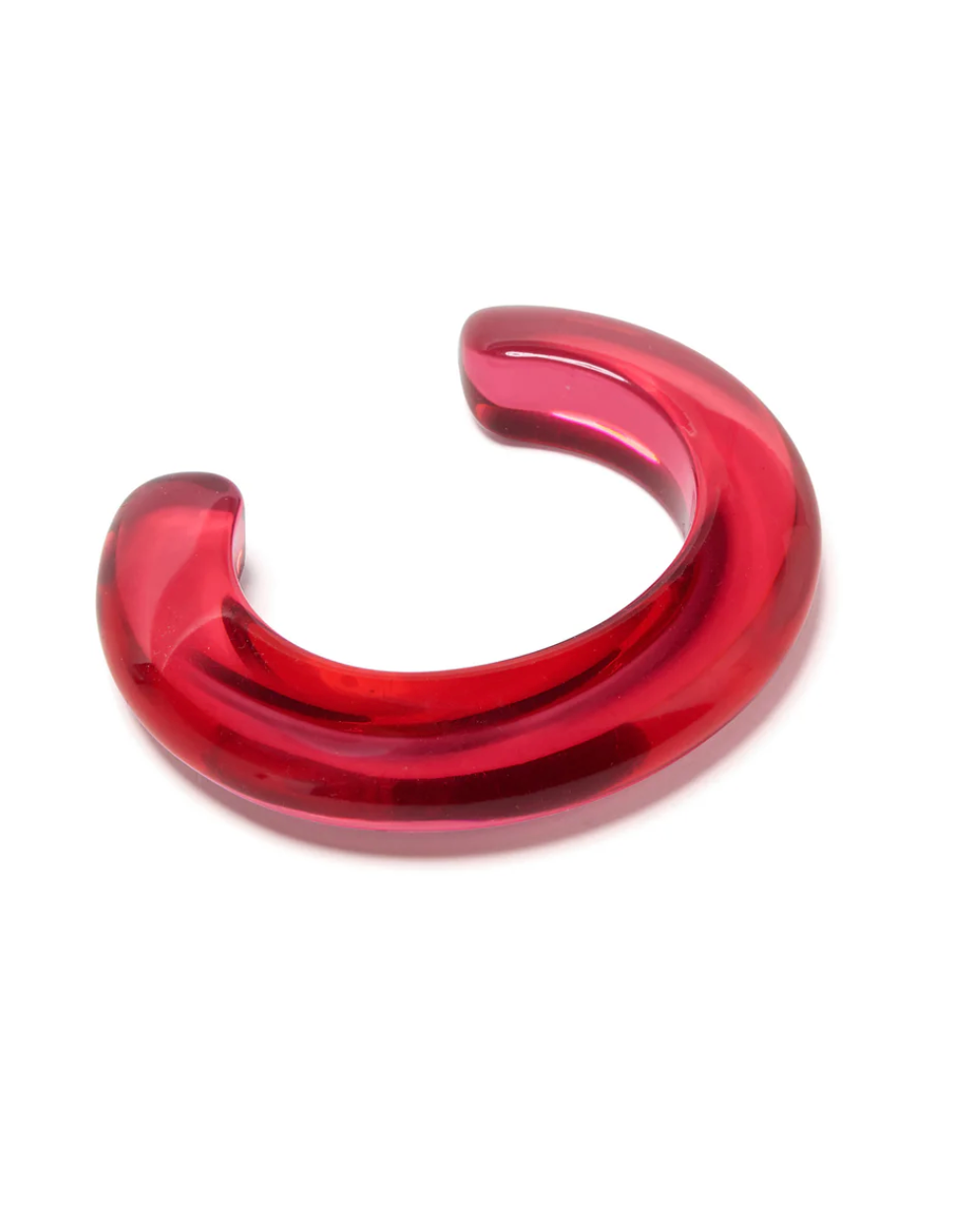 Ridge Cuff-Jewelry-Lizzie Fortunato-Magenta-OS-Mercantile Portland