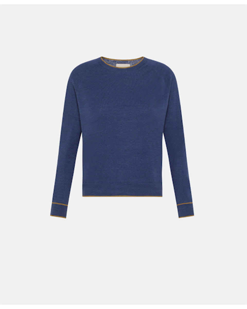 Rio Knitwear-Sweaters-Momoni-Blue-XS-Mercantile Portland