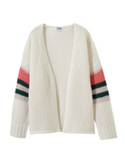 Rizzo Stripe Cardigan-Clothing-27 Miles-Cloud-XS-Mercantile Portland