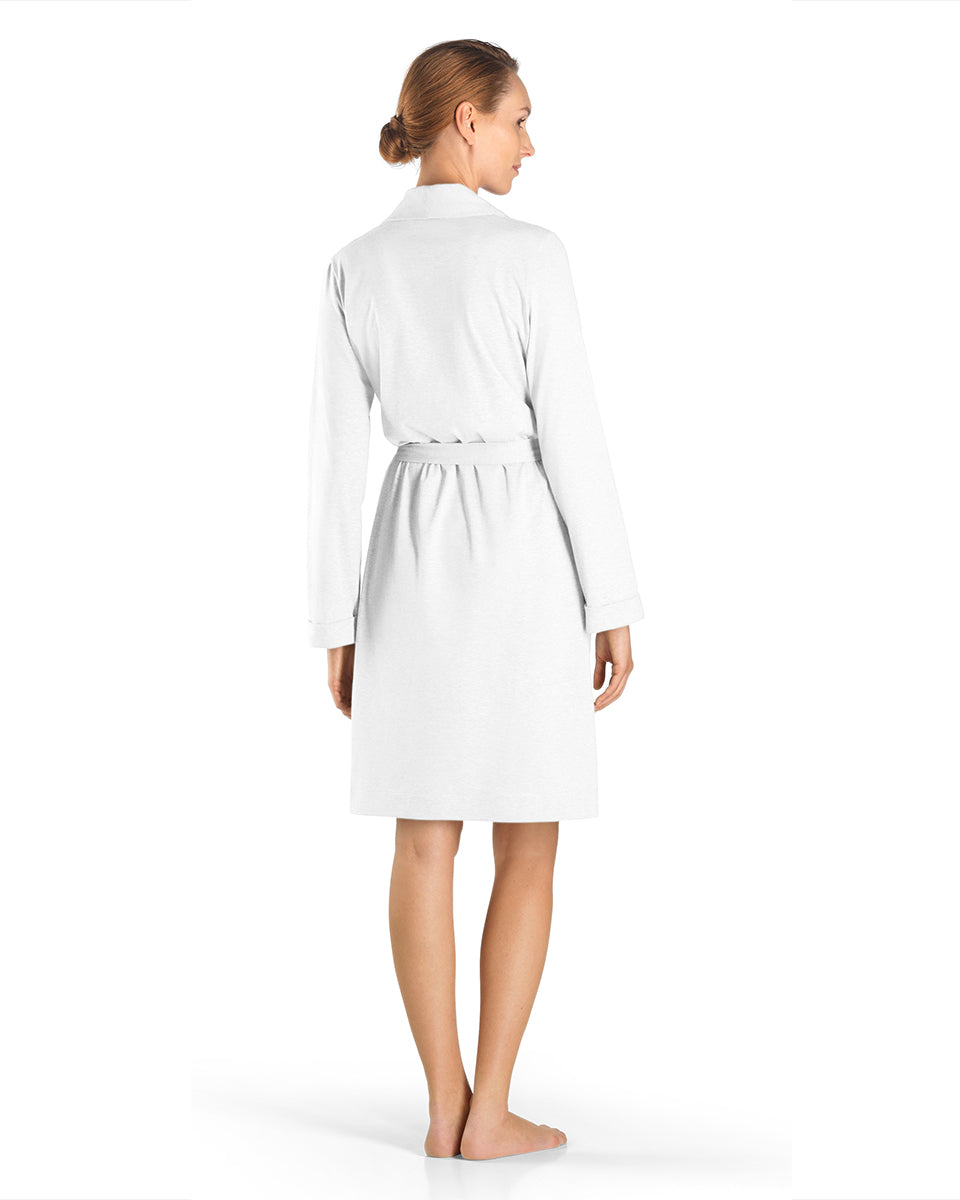 Robe Selection Cotton Robe-Sleepwear-Hanro-White-XS-Mercantile Portland