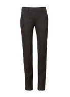 Romeo Straight Leg Flannerl Trouser in Charcoal-Pants-AVENUE MONTAIGN-Charcoal-0-Mercantile Portland