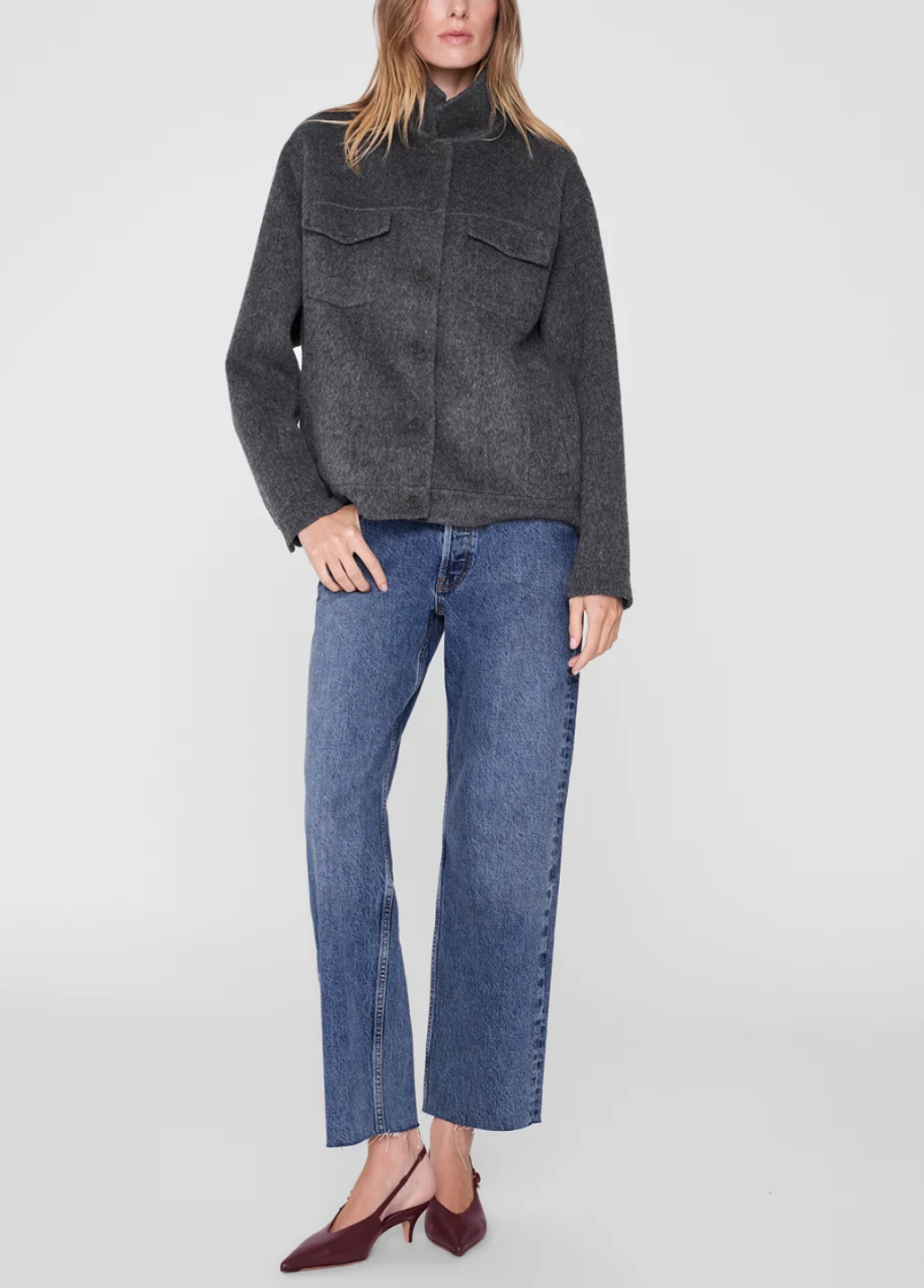 Rory Jacket in Dark Grey-Jackets-Anine Bing-Dark Grey-XS-Mercantile Portland