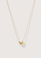 Roscida Heart Necklace in Gold Vermeil-Jewelry-Otiumberg-Gold-OS-Mercantile Portland