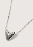 Roscida Heart Necklace in Sterling Silver-Jewelry-Otiumberg-Silver-OS-Mercantile Portland