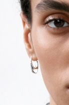 Roscida Quartz Earring-Jewelry-Otiumberg-Sterling Silver-OS-Mercantile Portland