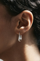 Roscida Quartz Earring-Jewelry-Otiumberg-Sterling Silver-OS-Mercantile Portland