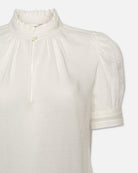 Ruffle Collar Inset Lace Top-Staging-FRAME-White-XXS-Mercantile Portland