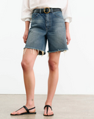 Russel Denim Shorts-Clothing-Nili Lotan-Summer Wash-24-Mercantile Portland