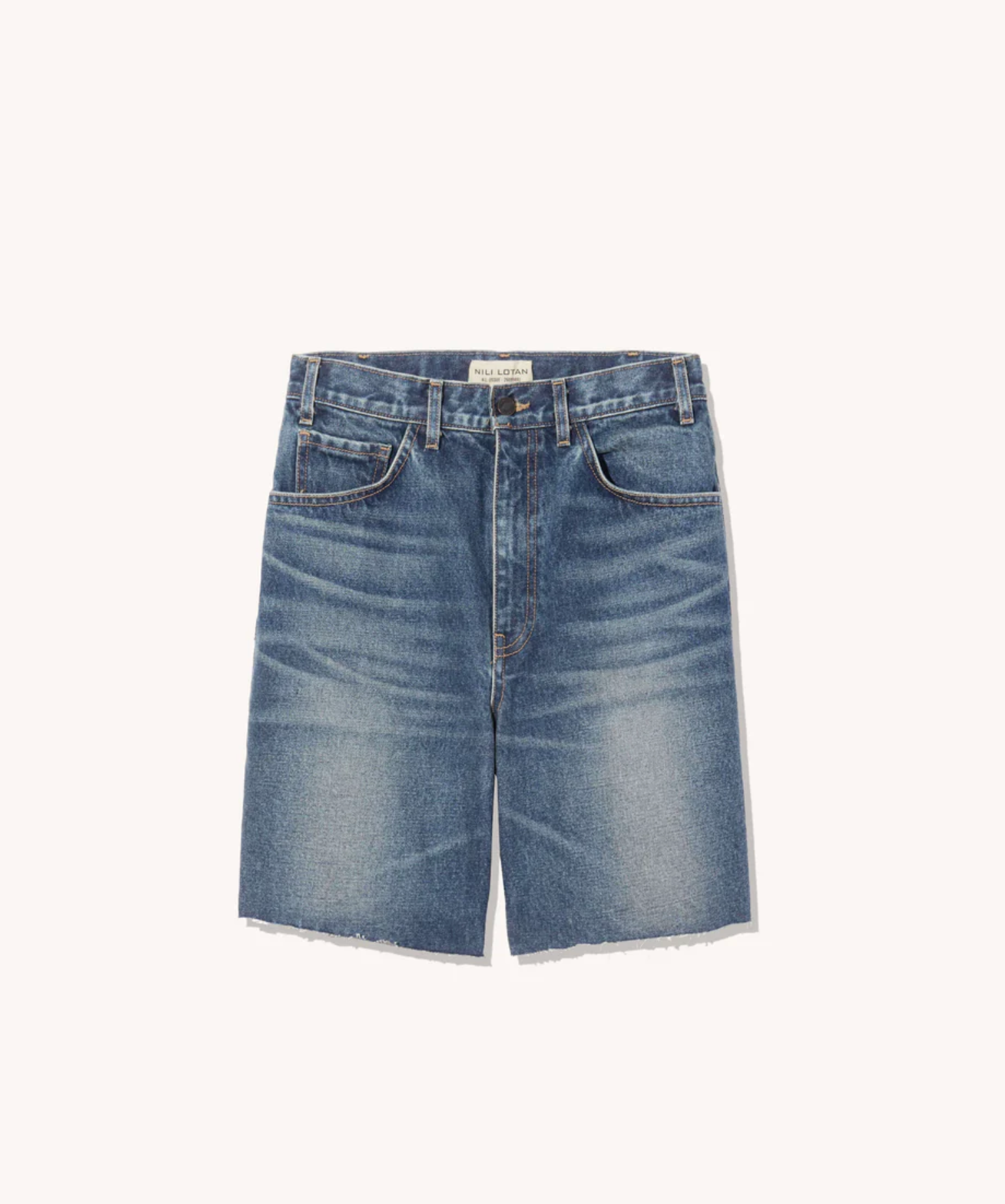 Russel Denim Shorts-Clothing-Nili Lotan-Summer Wash-24-Mercantile Portland
