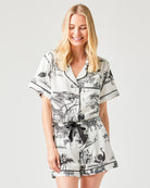 Safari Toile Pajama Set-Sleepwear-Katie Kime-XS-Mercantile Portland