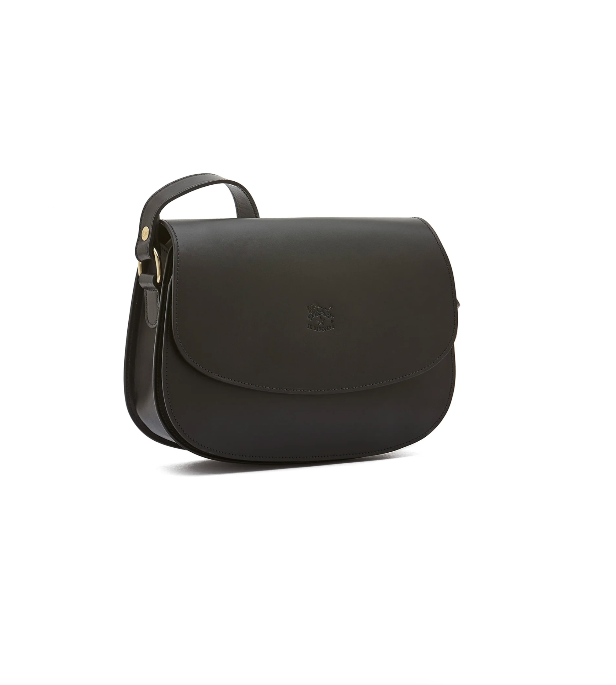 IL BISONTE ショルダーバッグ SALINA CROSSBODY BAG SMALL Salina | Women's crossbody bag in leather color black cherry
