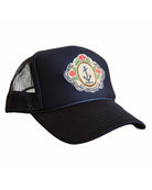 Sally Sells Seashells Trucker Hat-Hats-Freya-Navy-OS-Mercantile Portland