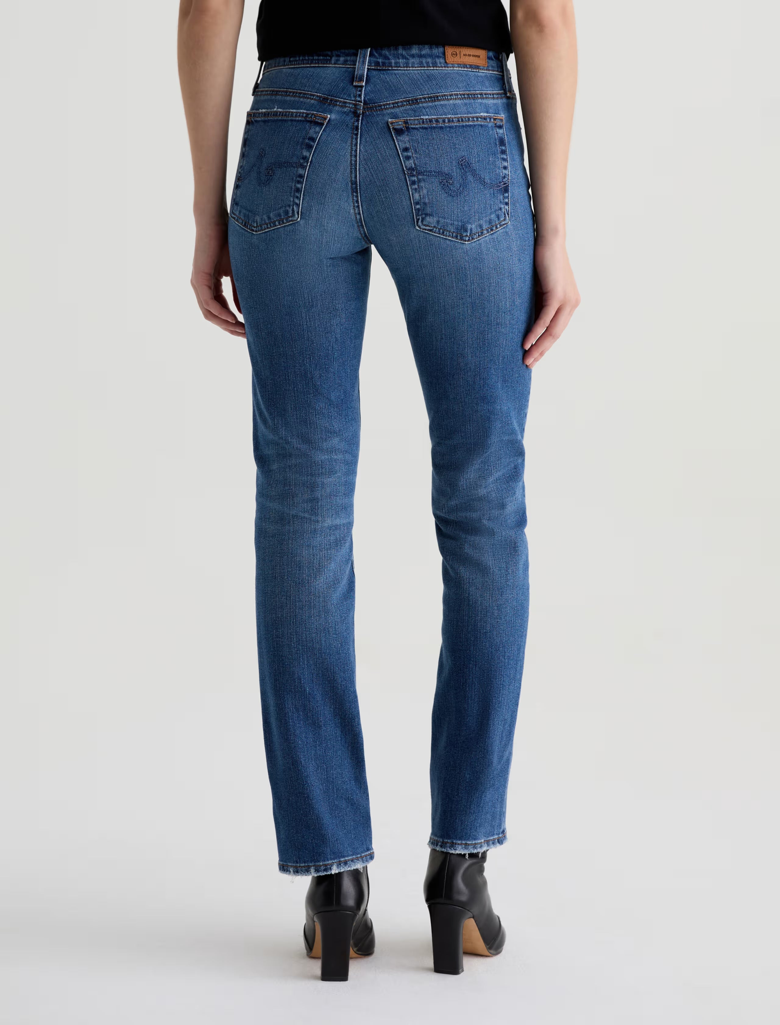 Sandra Low Rise Denim in 15 Years Prague-Denim-AG Jeans-15 Years Prague-25-Mercantile Portland