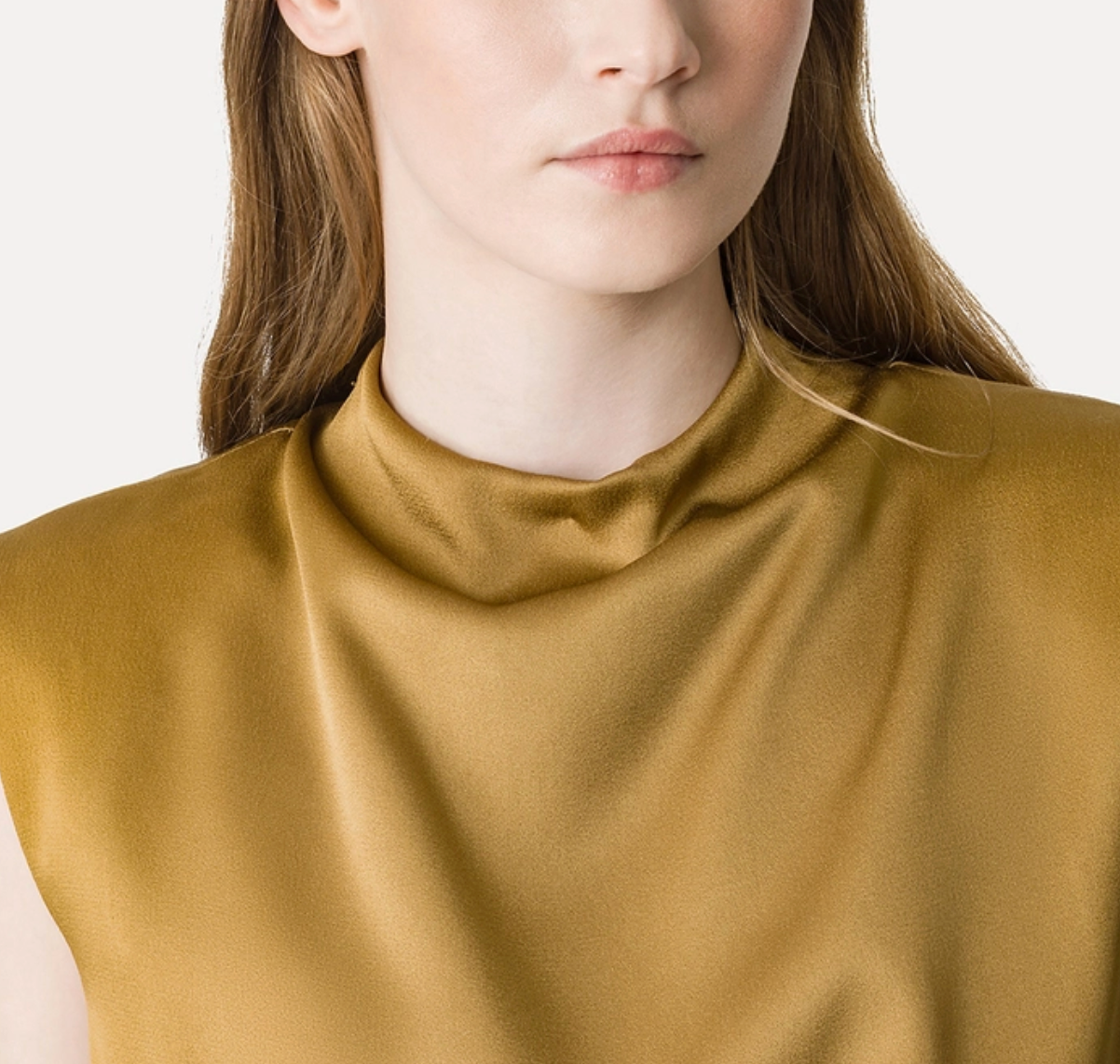 Satin Envers Top in Black-Clothing-Forte Forte-Black-1-Mercantile Portland