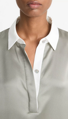 Satin Rugby Shirt-Clothing-Vince-Smoke Moss-XXS-Mercantile Portland
