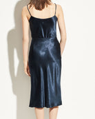 Satin Slip Skirt-Skirts and Shorts-Vince-Black-XS-Mercantile Portland