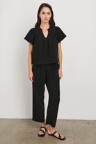 Sayer Shirt-Clothing-Rails-Black-XS-Mercantile Portland