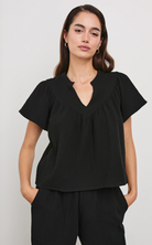 Sayer Shirt-Clothing-Rails-Black-XS-Mercantile Portland