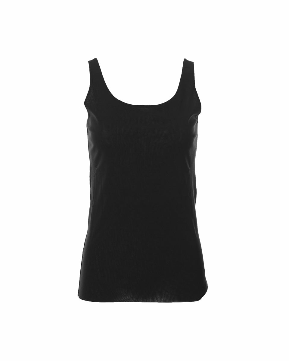 Scoop Neck Tank-Tops-D Exterior-Black-XS-Mercantile Portland