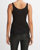 Scoop Neck Tank-Tops-Vince-White-XS-Mercantile Portland