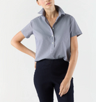 Scout Shirt in Navy Gingham-Shirts-Mashburn-Navy Gingham-XS-Mercantile Portland